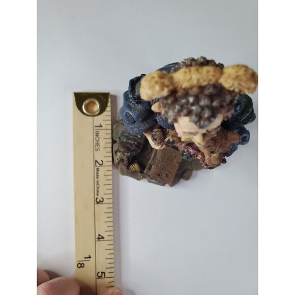 Boyds Bears & Friends Wee Folkstone collection, "Bean...The Bearmaker Elf"‎ 1997 - Picture 7 of 9